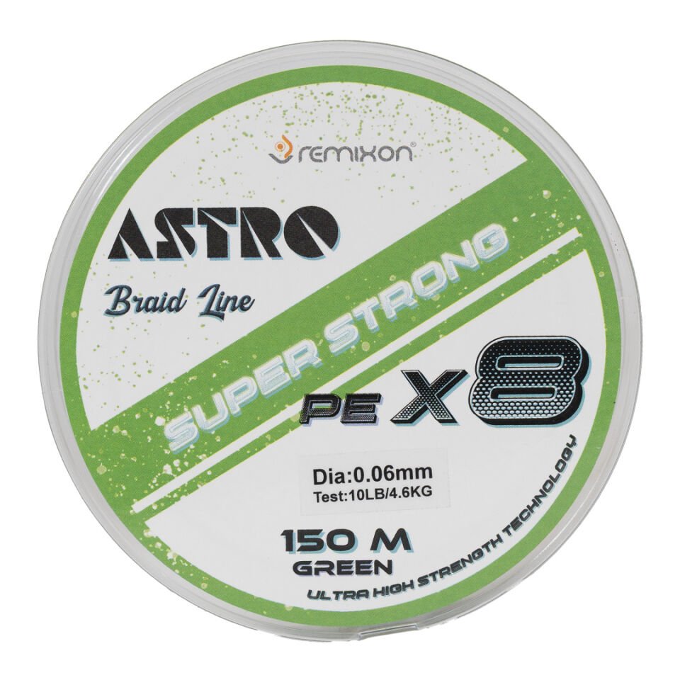 Remixon Astro 8X 0.06mm 150m Green İp Misina