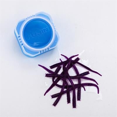 Fujin Mad Worm 9cm LRF Silikonu Glow Purple