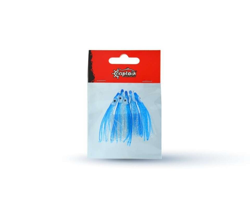 Captain 3593 Octopus Pride 5cm Ahtapot Sübye 5li Paket Suni Yem 059