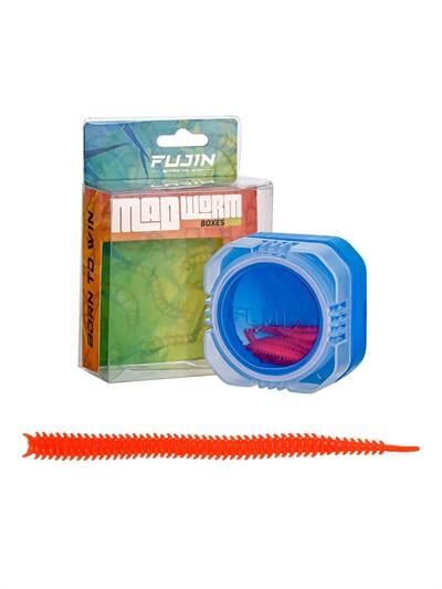 Fujin Mad Worm 9cm LRF Silikonu Fluorecent Orange