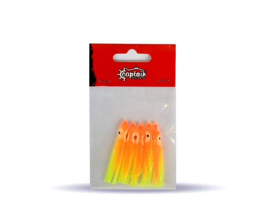 Captain 3593 Octopus Pride 5cm Ahtapot Sübye 5li Paket Suni Yem