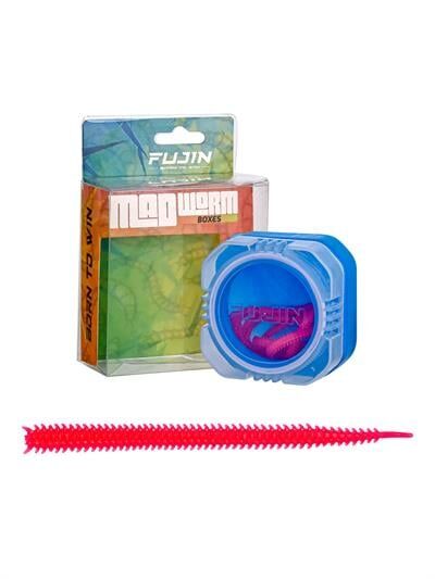Fujin Mad Worm 9cm LRF Silikonu Pink Yellow