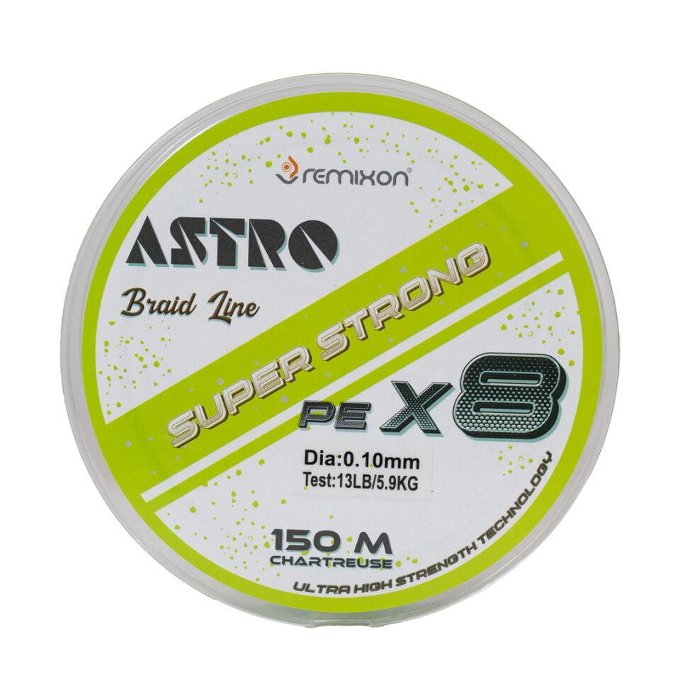 Remixon Astro 8X 0.06mm 150m Chartreuse İp Misina