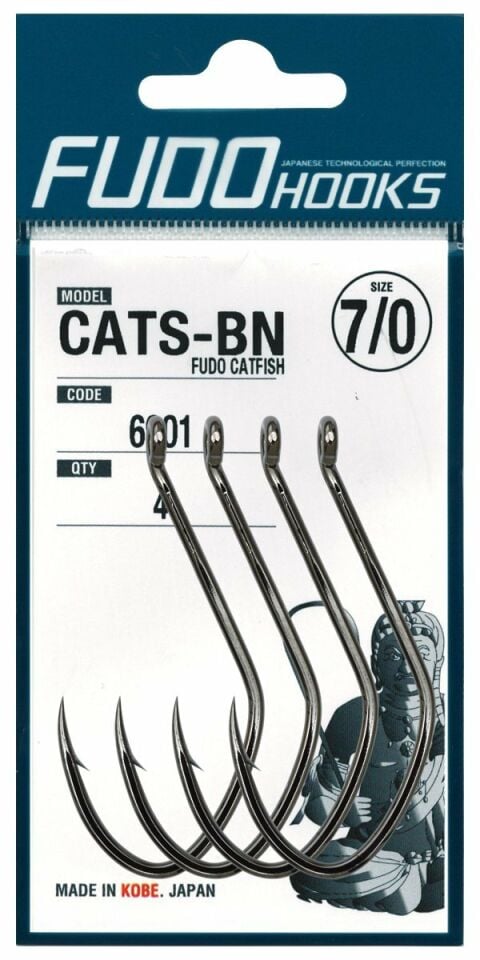 Fudo 6901 Catfish Black Nikel