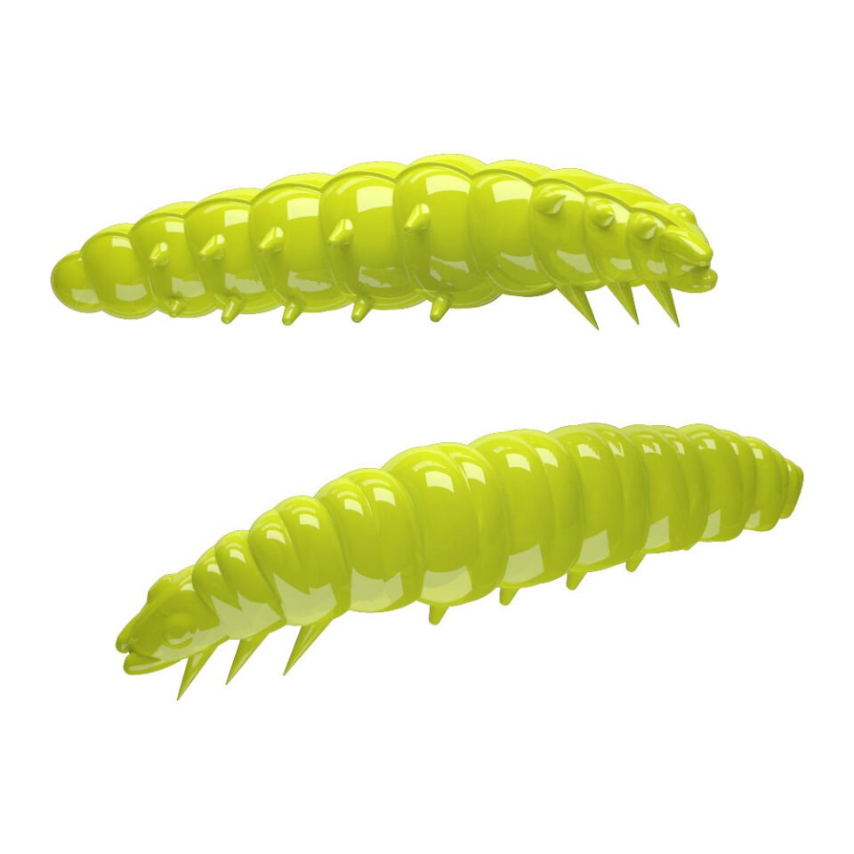Libra Lures Larva Garlic Suni Yem 35MM - 006 - HOT YELLOW