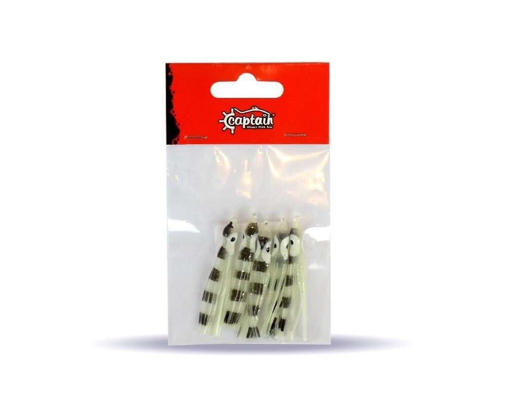 Captain 3593 Octopus Pride 5cm Ahtapot Sübye 5li Paket Suni Yem 093