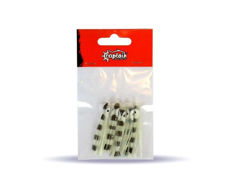 Captain 3593 Octopus Pride 5cm Ahtapot Sübye 5li Paket Suni Yem 093
