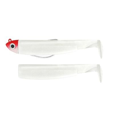 Fiiish BM90/2 BM3002 Combo Shore 5gr White-Redhead Silikon Yem