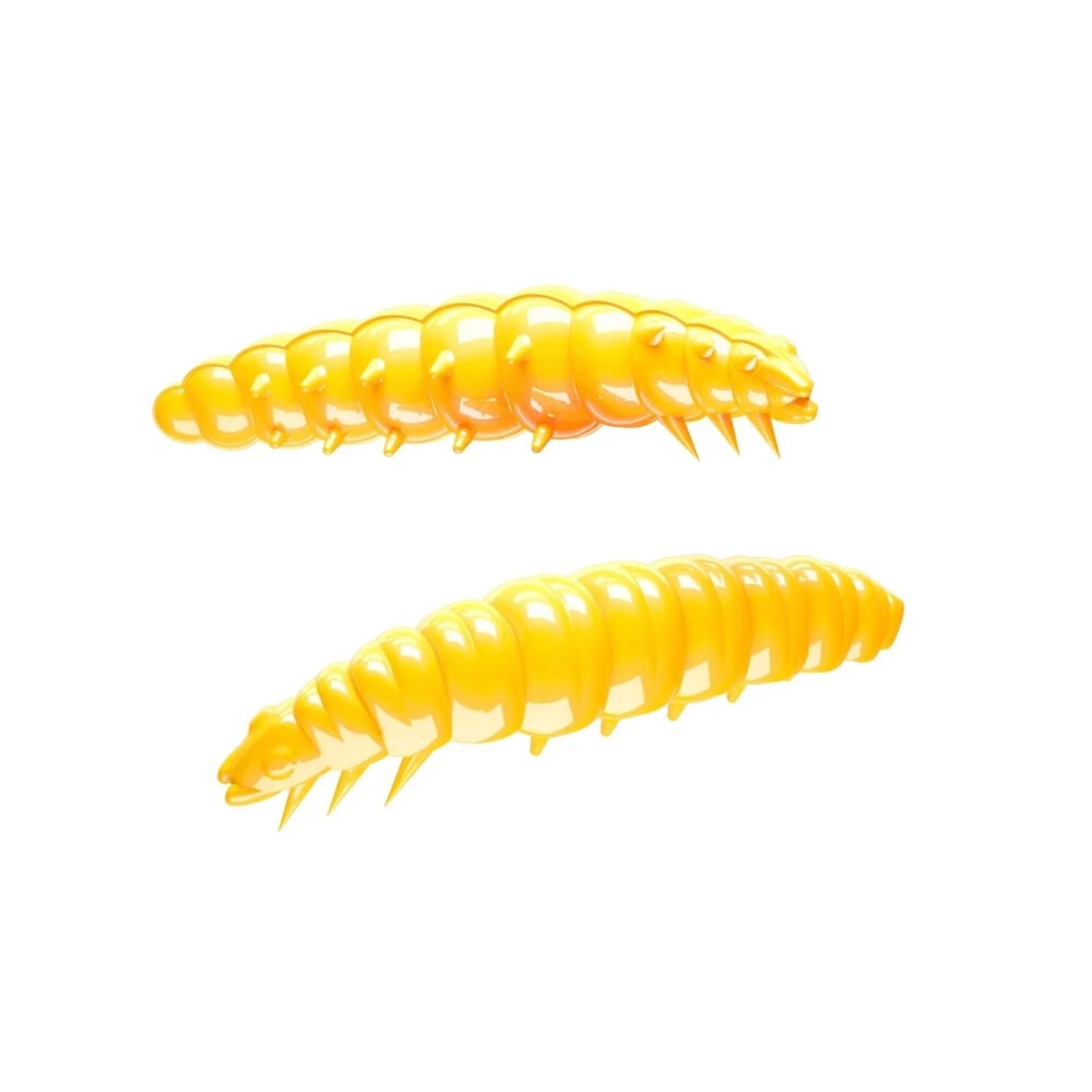 Libra Lures Larva Garlic Suni Yem 35MM - 007 - YELLOW