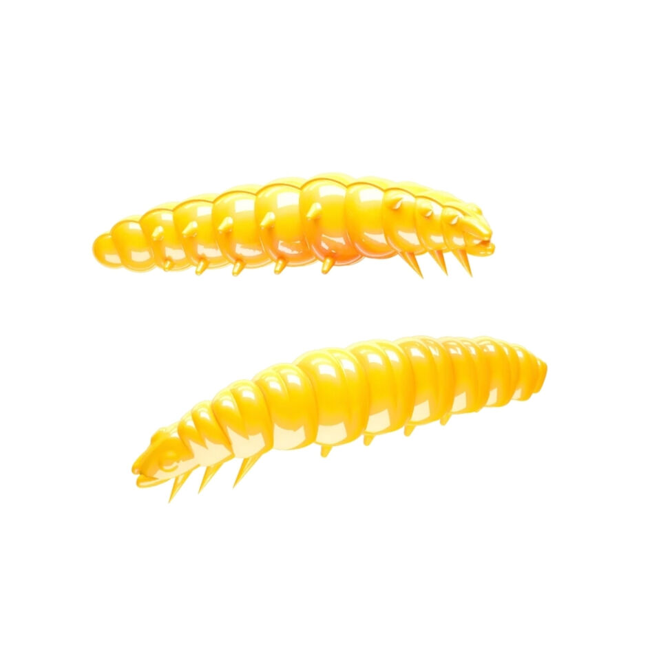 Libra Lures Larva Garlic Suni Yem 35MM - 007 - YELLOW