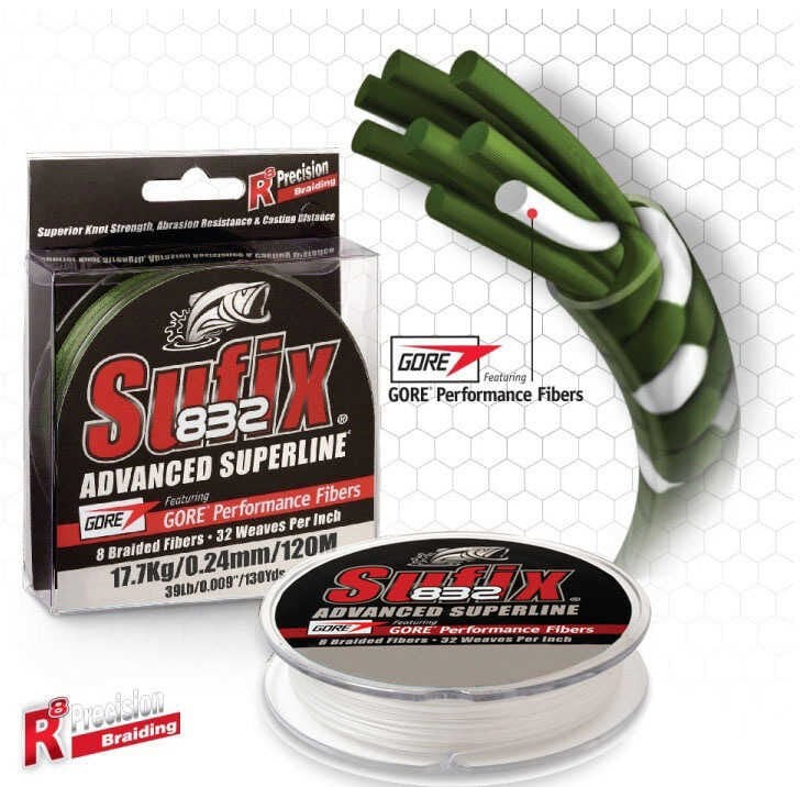 Sufix 832 Advanced İp Misina GHOST - 0.24MM - 250MT - 17.7KG