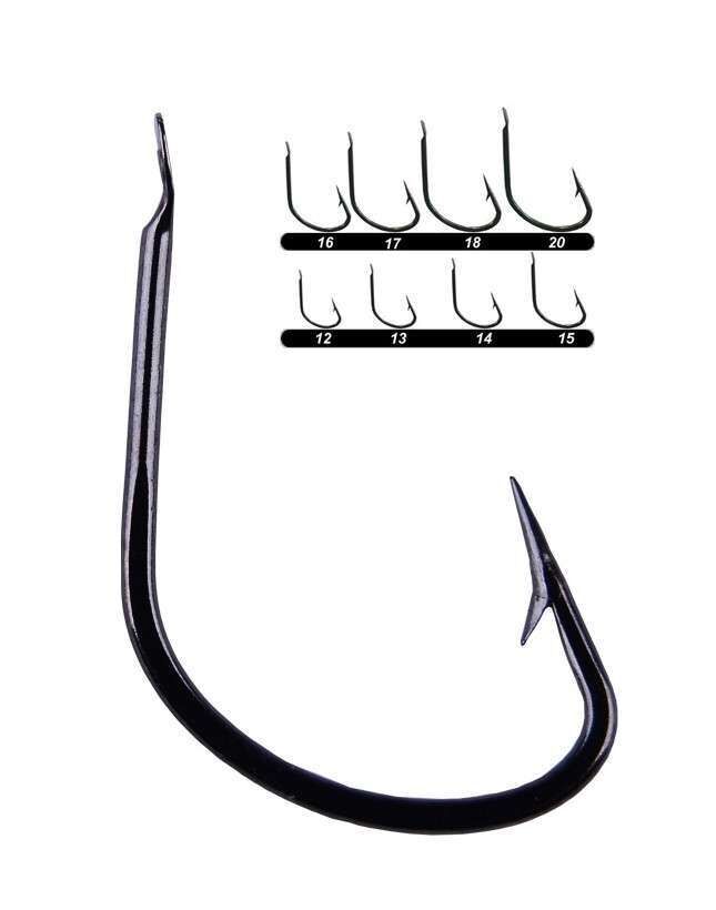 Youvella 1400 Sazan İğnesi Dövme 100lü Kutu Black Nikel