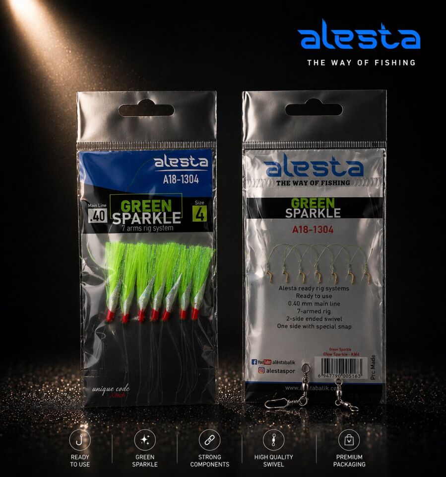 GREEN SPARKLE RIG X0244 7K 0.40 #4