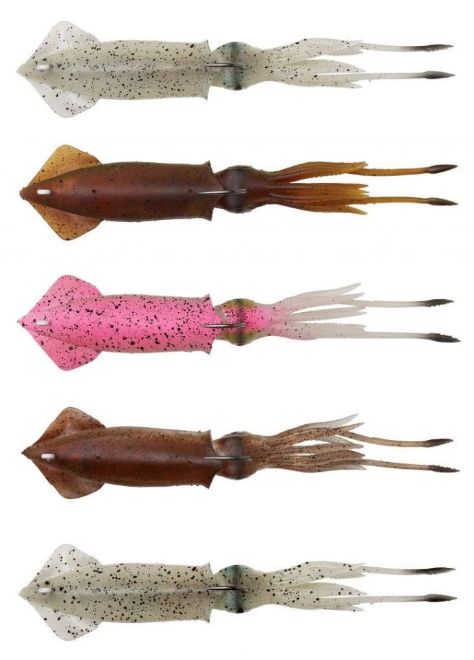 Savage gear 3D TPE Swim Squid 95mm 10g 2 Adet Sahte Balık