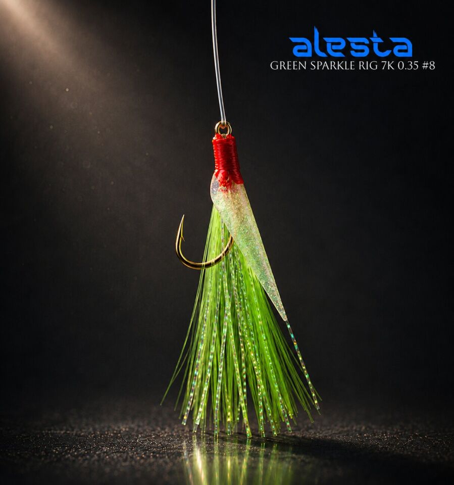 GREEN SPARKLE RIG X0244 7K 0.35 #8