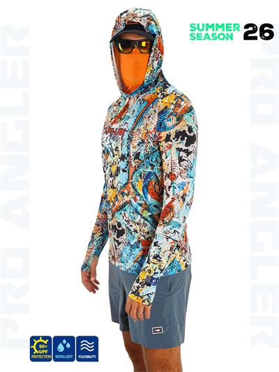 Fujin Rolla S26 Buff&Hoodie Makai Orange
