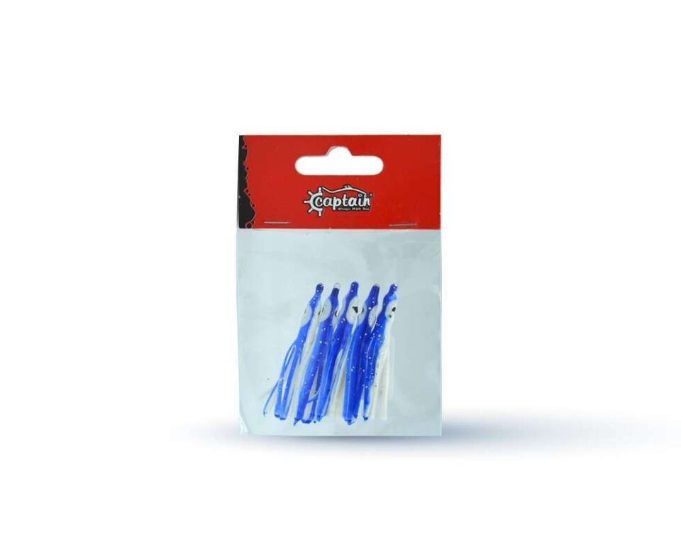 Captain 3593 Octopus Pride 5cm Ahtapot Sübye 5li Paket Suni Yem 037