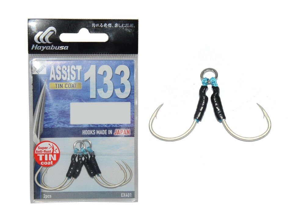 Hayabusa EX 401 Jig Assist İğnesi Double Hook 2li Paket Standart
