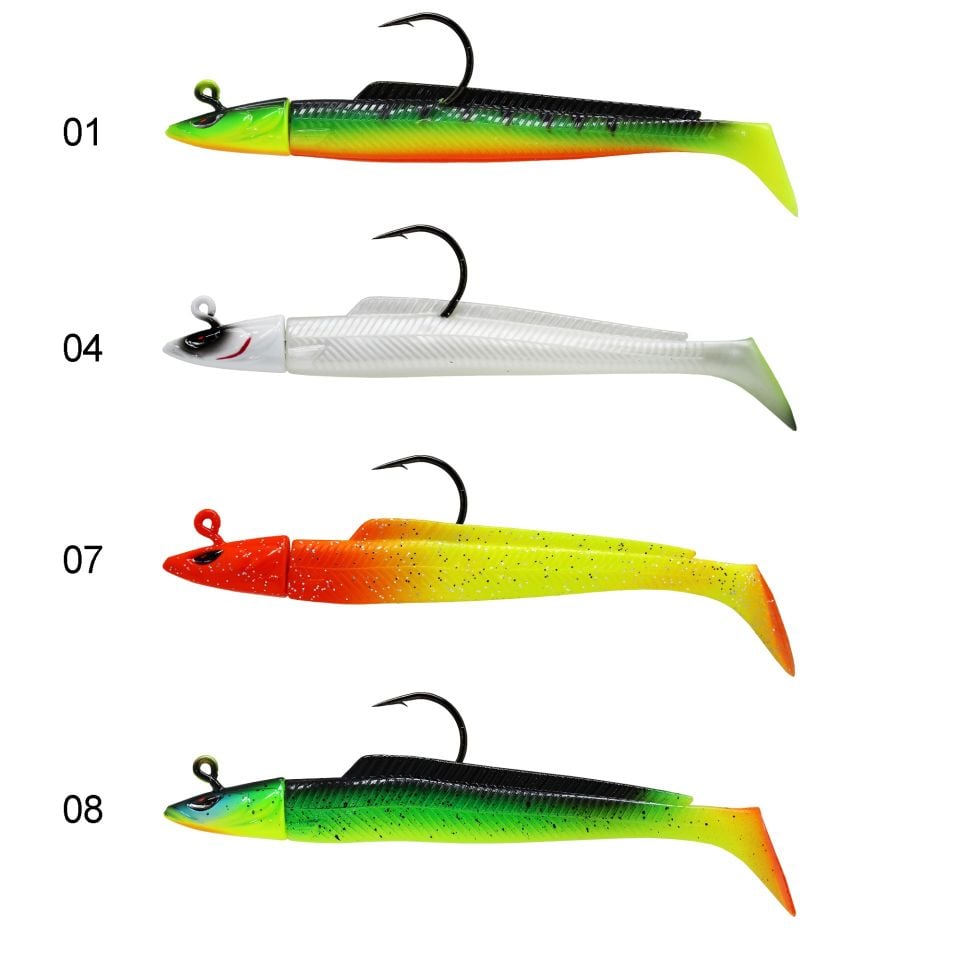 Captain 3533 Hiroshi Soft 12.5cm Levrek Silikonu Suni Balık