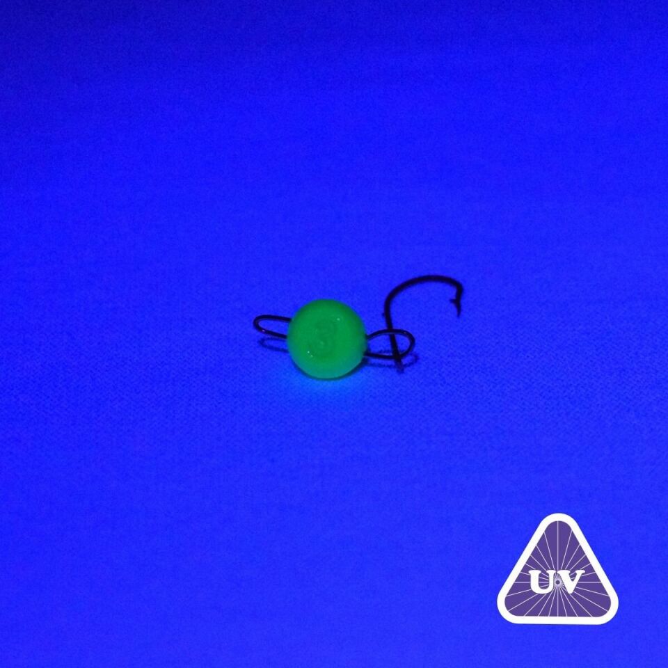 SPIINX FLASH HEAD JIGHEAD UV YEŞİL 5G #7 4P