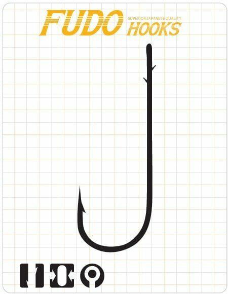6111 FUDO WORM SSB2 NO:4/0 BLACK NIKEL 3P