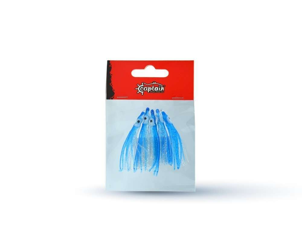Captain 3593 Octopus Pride 5cm Ahtapot Sübye 5li Paket Suni Yem 059