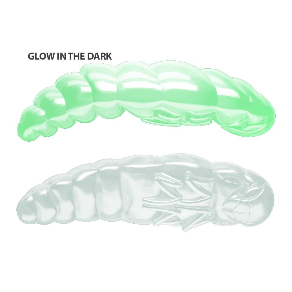 Libra Lures Largo Garlic Suni Yem 35MM - 000 - GLOW UV GREEN