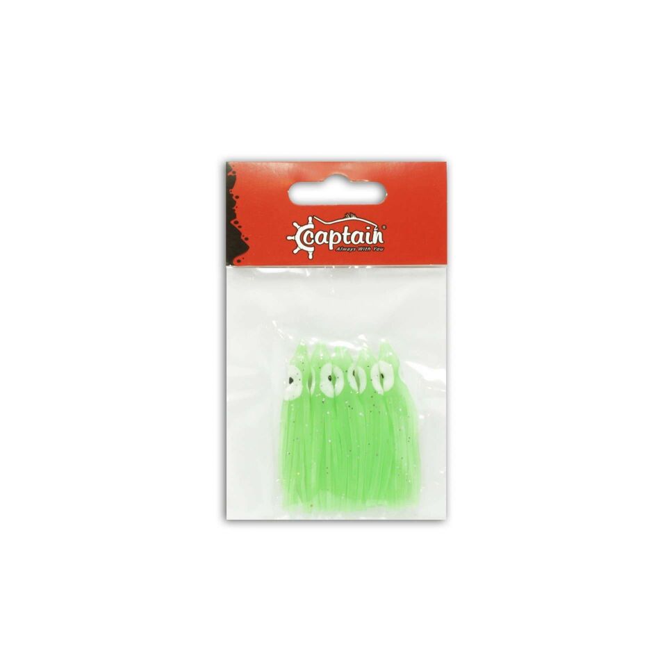 Captain 3593 Octopus Pride 5cm Ahtapot Sübye 5li Paket Suni Yem 071