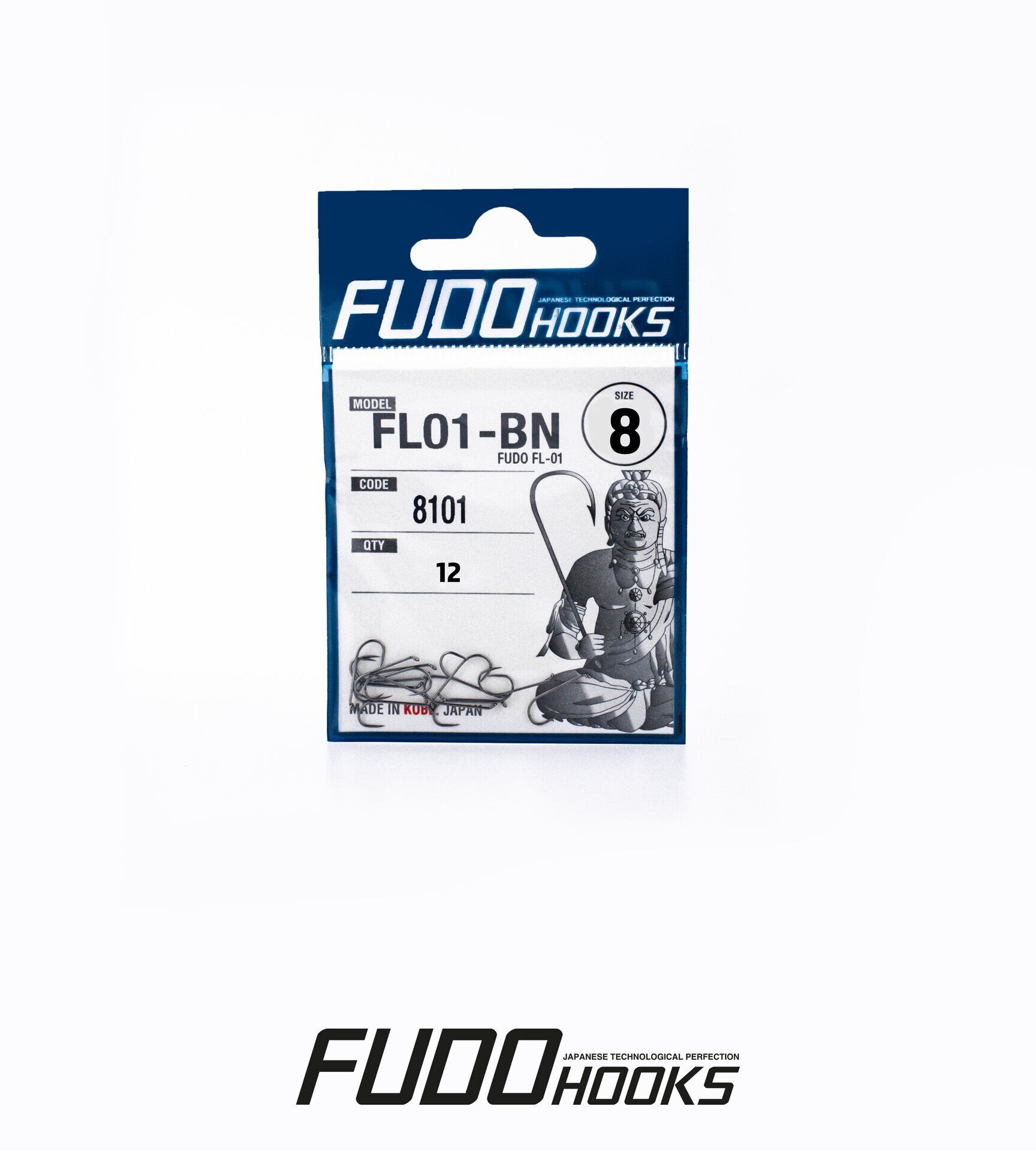 8101 FUDO FL-01 #8 BLACK NIKEL 12P