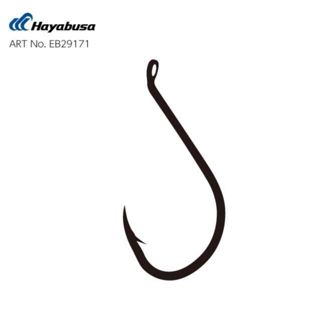 Hayabusa HBEK 562 Delikli Octopus Sinarit İğnesi Black Nikel