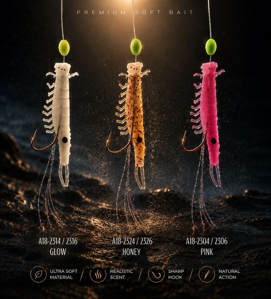 LAGOON SHRIMP RIG X0288 5K 0.35 #4 PINK