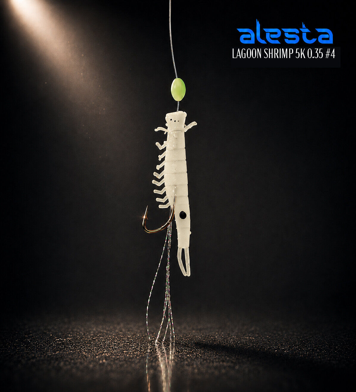 LAGOON SHRIMP RIG X0288 5K 0.35 #4 GLOW