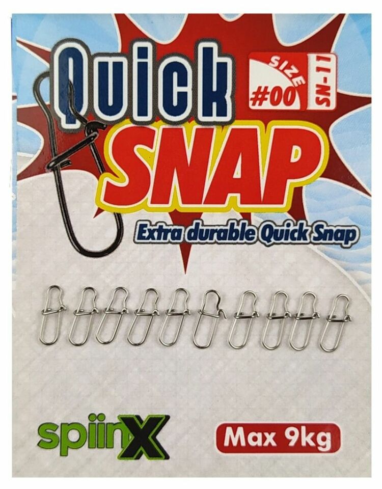 SPIINX QUICK SNAP KLIPS #00 NK 9KG 10P