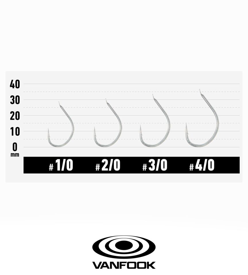 VANFOOK FL-08 SPINBULL FLEX SILVER 8P #3/0