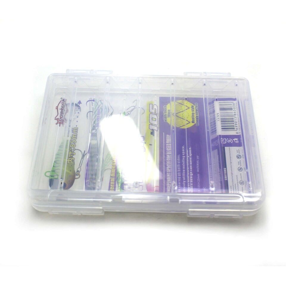 Captain 7235 Profesyonel Sahte Balık ve Jig Kutusu 14x10x3cm