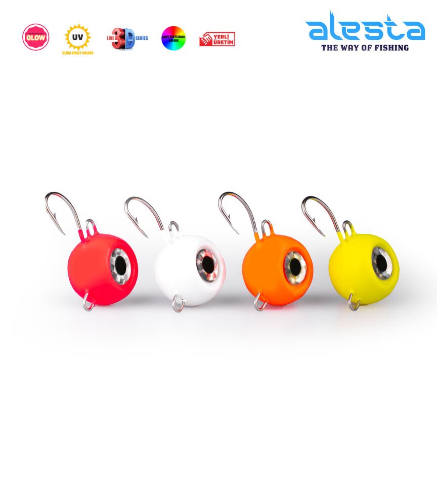 TENYA JIGHEAD 200G X6049 PEMBE GLOW