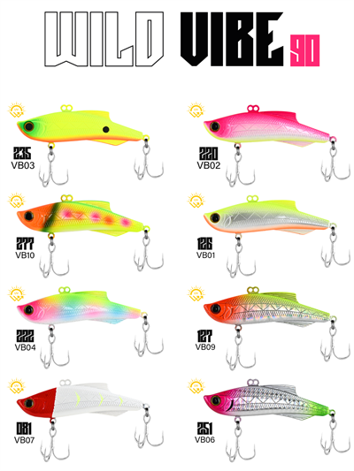 Fujin Wild Vibe 90S 34gr Sinking Vibrasyon Suni Yem 251 Pinkhead Tail